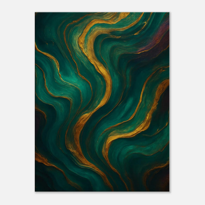 Aunic Flow – Die goldene Melodie deiner inneren Stille - Simpls space print-Print Material