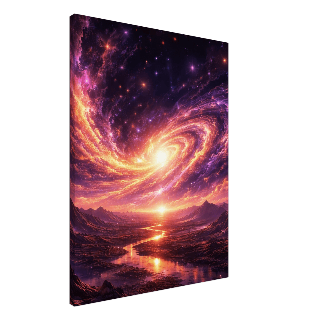 Galaxia Rise – Wenn Licht aus der Unendlichkeit erwacht - Simpls space print - Print Material