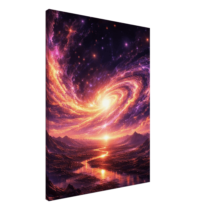 Galaxia Rise – Wenn Licht aus der Unendlichkeit erwacht - Simpls space print - Print Material
