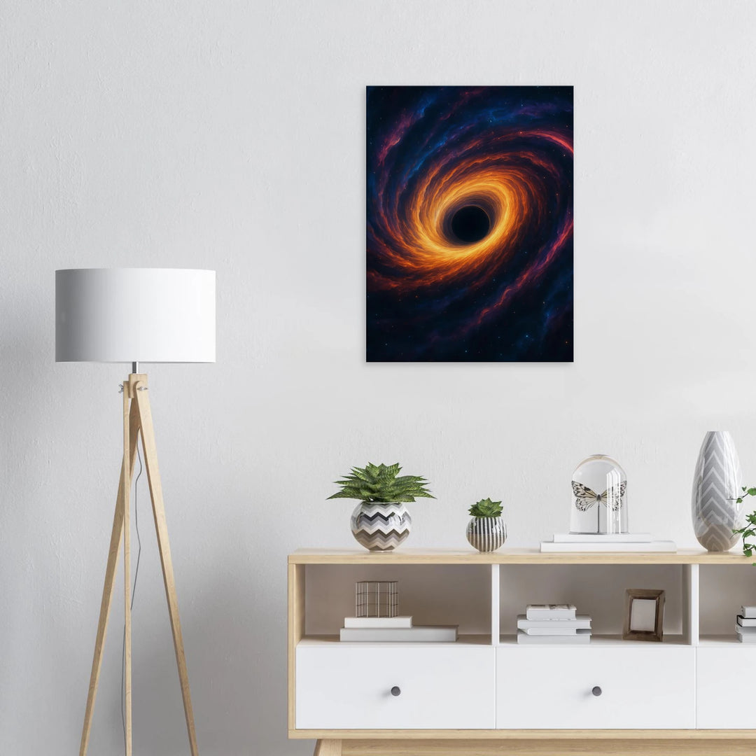 Graviton Collapse – Die stille Kraft des Verschwindens - Simpls space print-Print Material