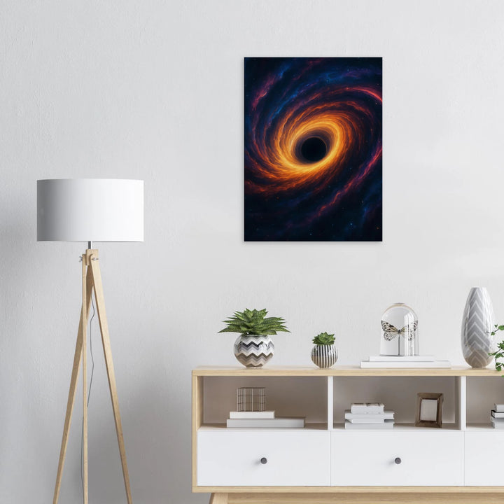 Graviton Collapse – Die stille Kraft des Verschwindens - Simpls space print-Print Material