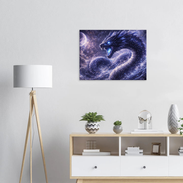Cosmic Tide Serpent – Der uralte Atem des Universums - Simpls space print-Print Material