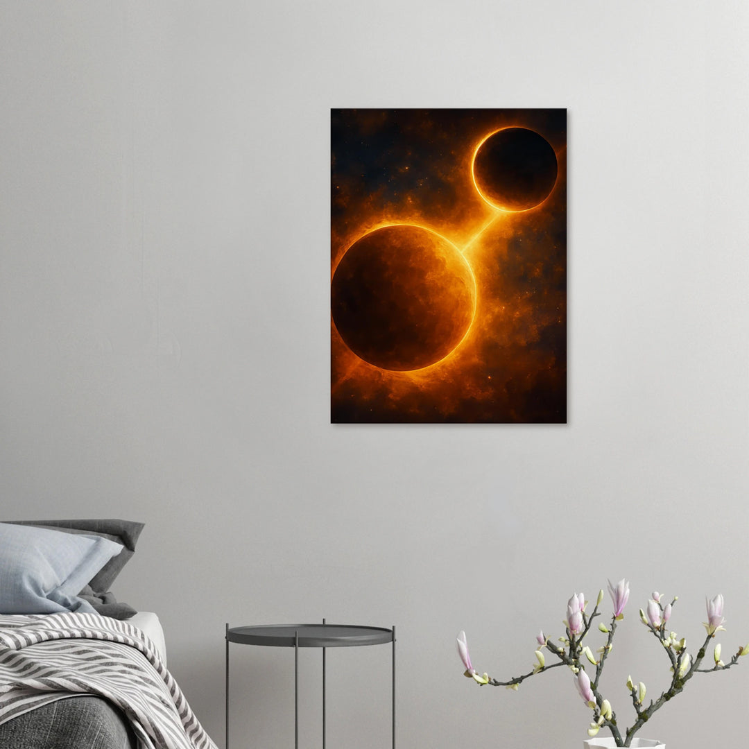 Golden Equinox - Simpls space print - Print Material
