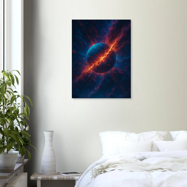 Zero Point - Leinwand - Simpls space print - Print Material