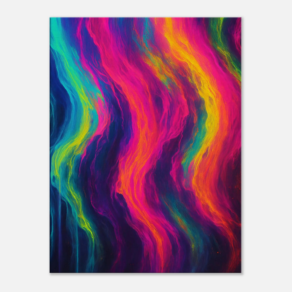 Fluorescent Fall - Simpls space print - Print Material