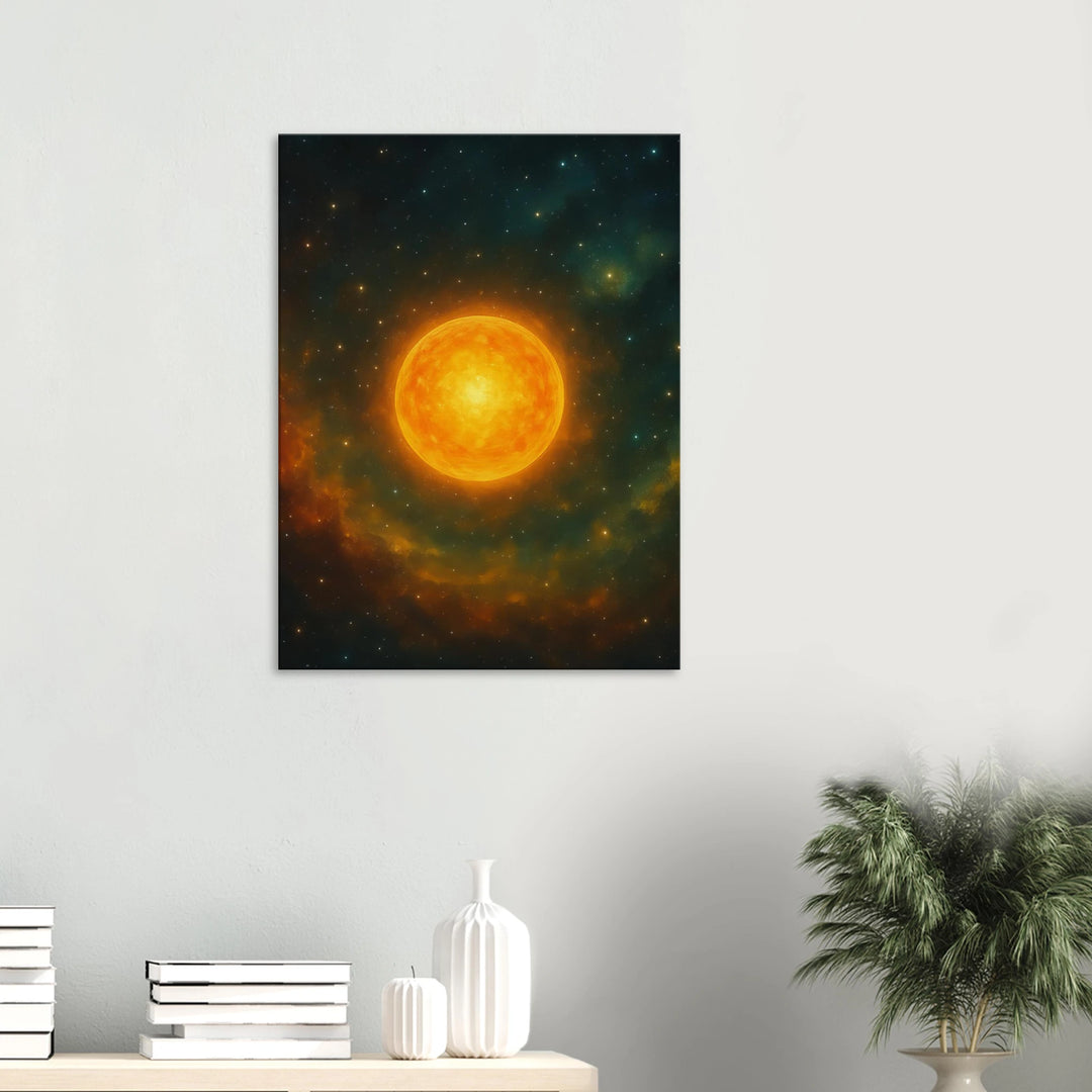 Solar Grove - Simpls space print - Print Material