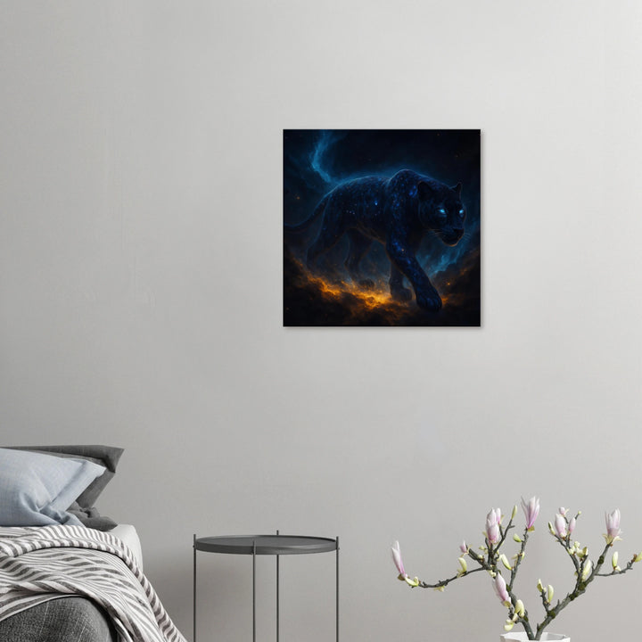 Galactic Prowler – Der stille Jäger zwischen den Sternen - Simpls space print-Print Material