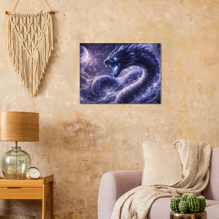 Cosmic Tide Serpent – Der uralte Atem des Universums - Simpls space print-Print Material