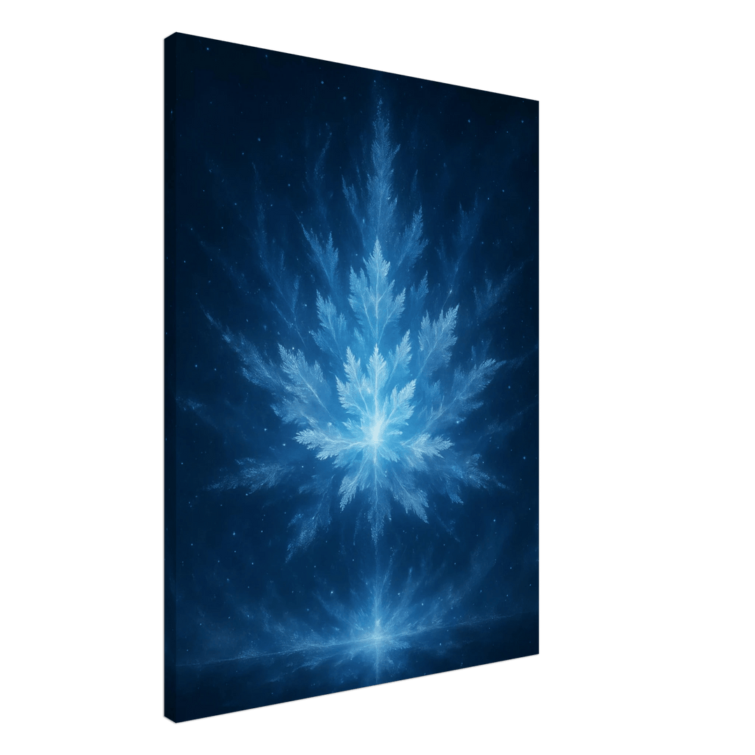 Blizzard Bloom - Simpls space print - Print Material