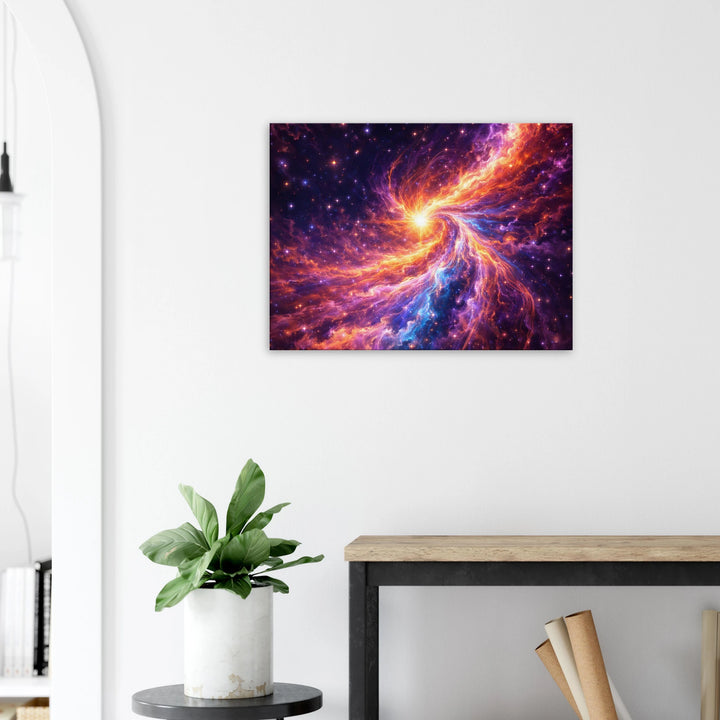 Plasma Veil – Der Schleier aus Energie und Erwachen - Simpls space print-Print Material