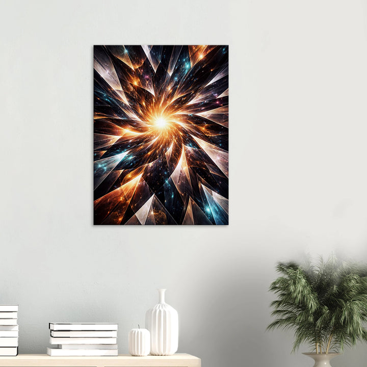 Fragmented Flow – Wenn Brüche zu Bewegung werden - Simpls space print-Print Material