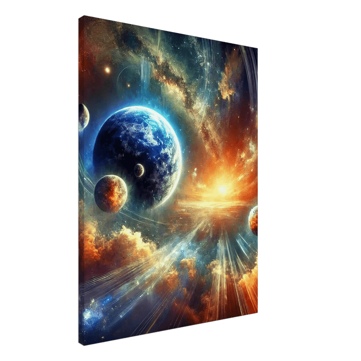 Celestial Awakening - Simpls space print - Print Material