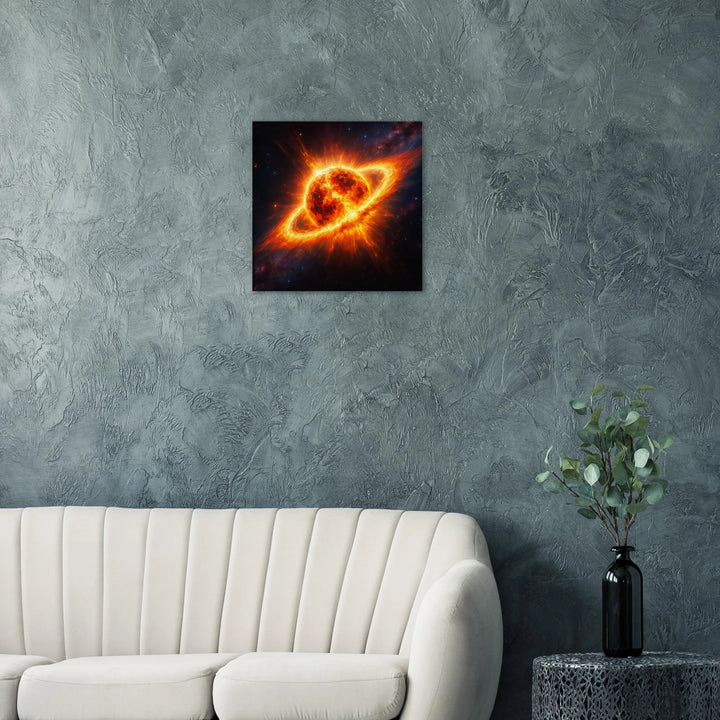 Inferno – Die brennende Geburt des Kosmos - Simpls space print-Print Material
