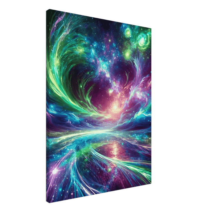Galaxie - Heart - Simpls space print - Print Material