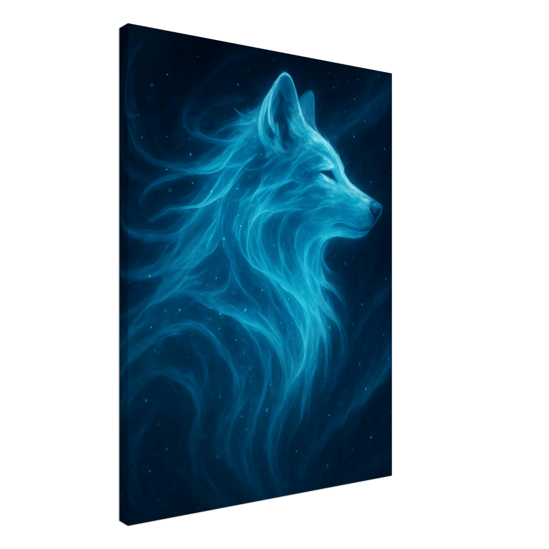 Lunar Howl - Simpls space print - Print Material