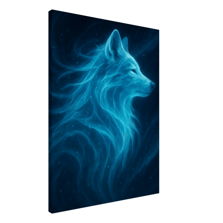 Lunar Howl - Simpls space print - Print Material