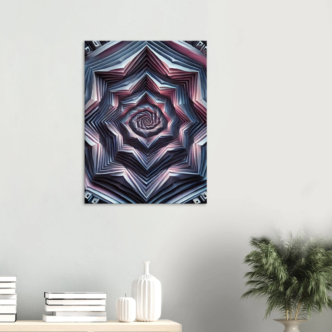 Octagonum – Das Tor zur Tiefe deiner Gedankenwelt - Simpls space print-Print Material