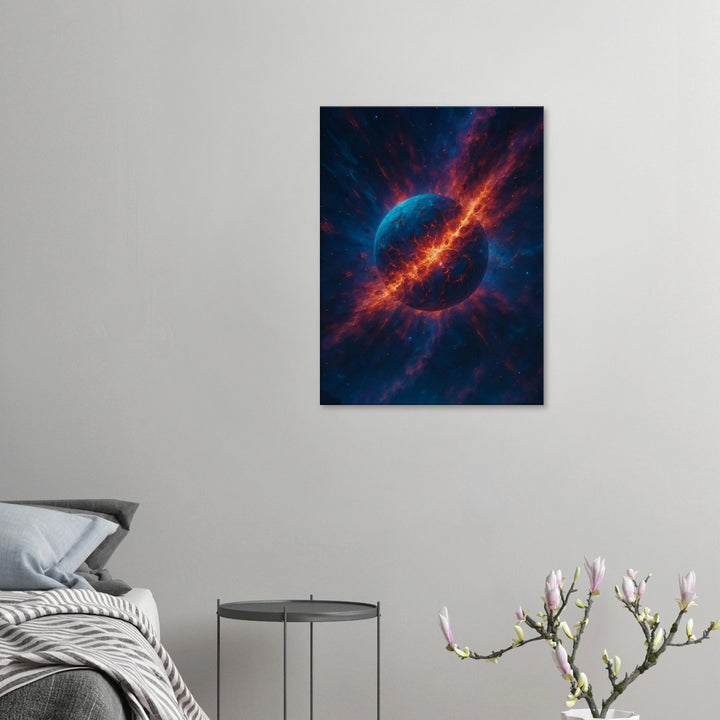 Zero Point - Leinwand - Simpls space print - Print Material