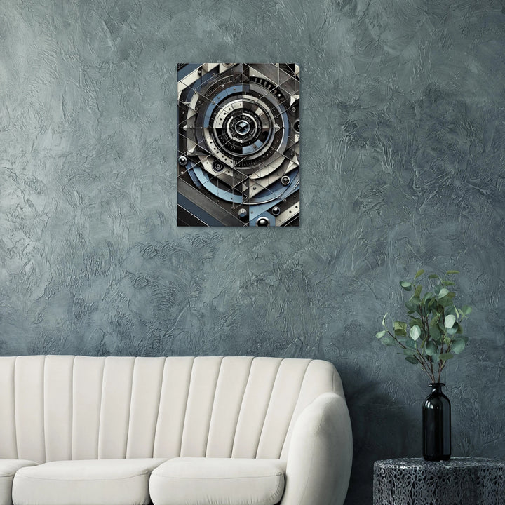 Conspicuous – Das Auge der Ordnung im Chaos - Simpls space print-Print Material