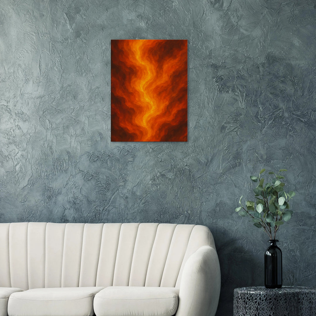 Rising Fire – Der Aufstieg der inneren Glut - Simpls space print-Print Material