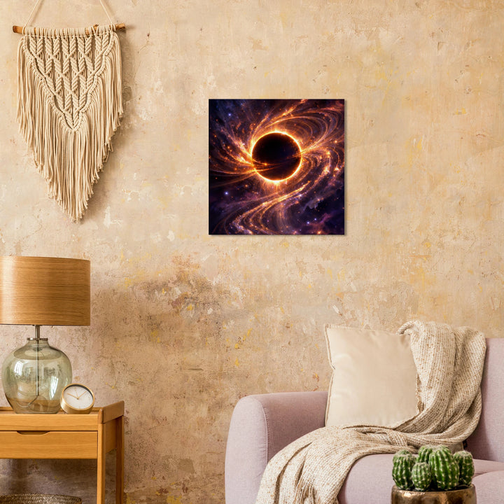 Eclipse Ascension – Wo Dunkelheit zu Aufstieg wird - Simpls space print-Print Material