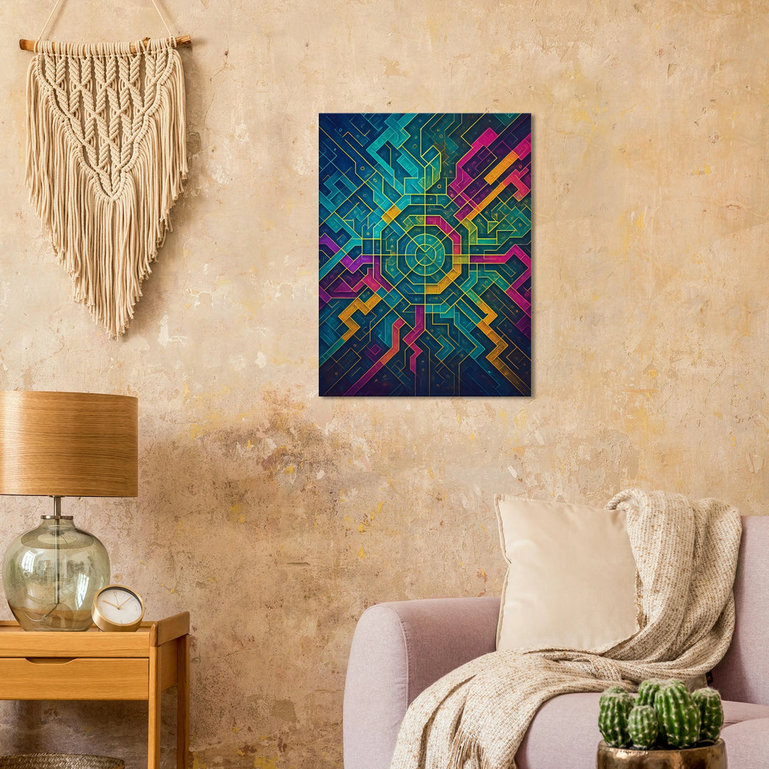 Equinox Code - Simpls space print - Print Material