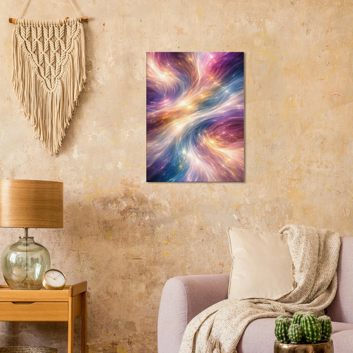 Fusion Mist – Wo Farben flüstern und Gegensätze verschmelzen - Simpls space print-Print Material