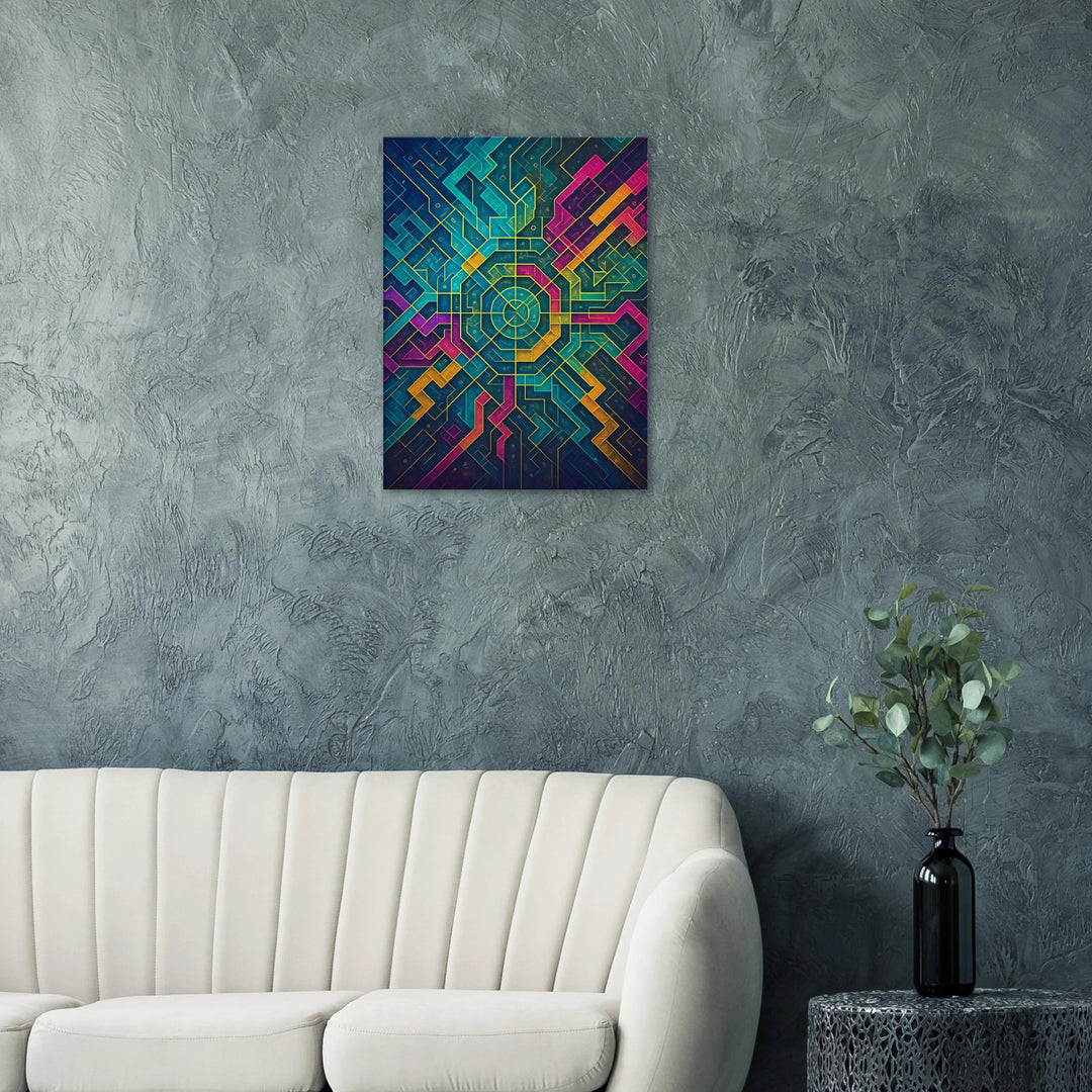 Equinox Code - Simpls space print - Print Material
