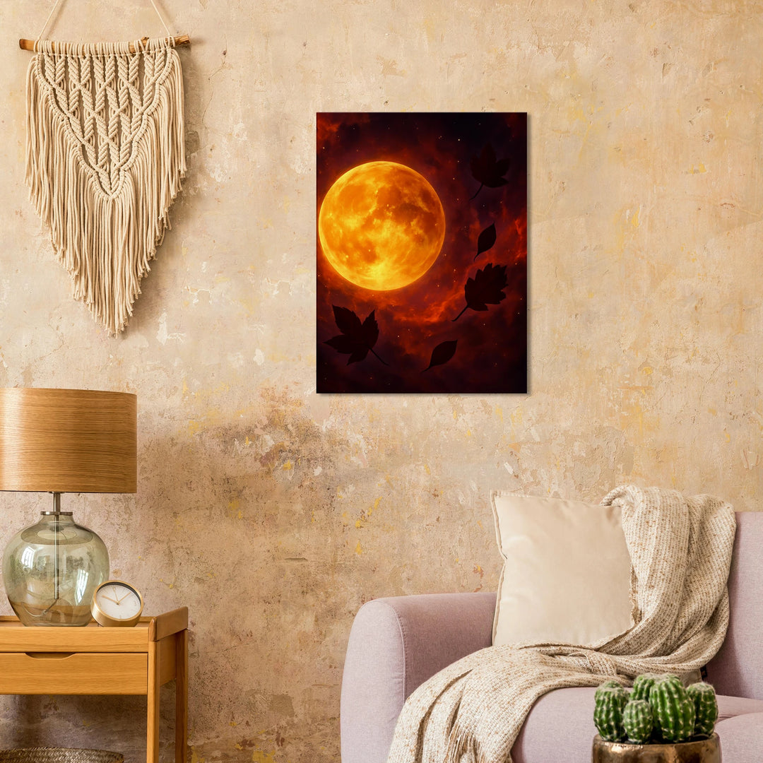 Harvest Moonfall - Simpls space print - Print Material