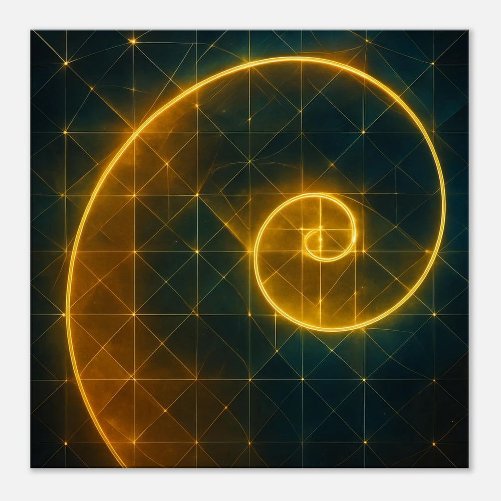 Golden Sequence - Simpls space print - Print Material