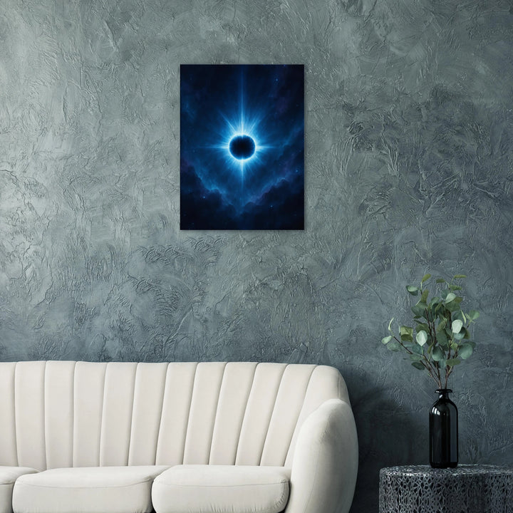 Voidlight Echo – Das Licht, das aus der Stille ruft - Simpls space print-Print Material