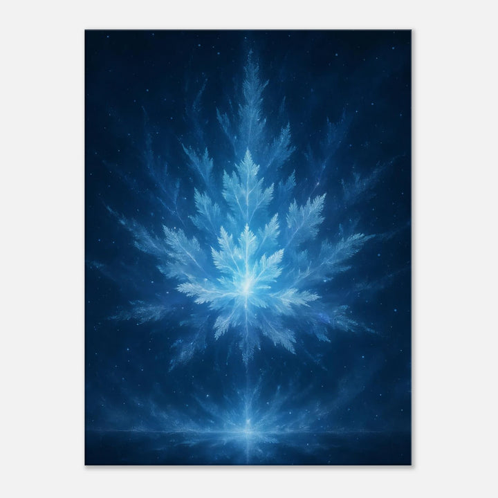 Blizzard Bloom - Simpls space print - Print Material