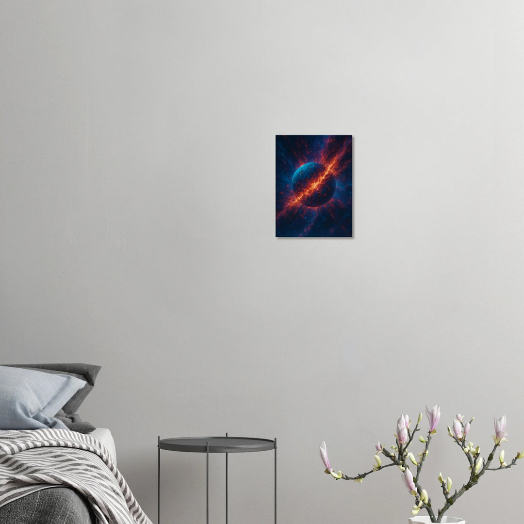 Zero Point - Leinwand - Simpls space print - Print Material