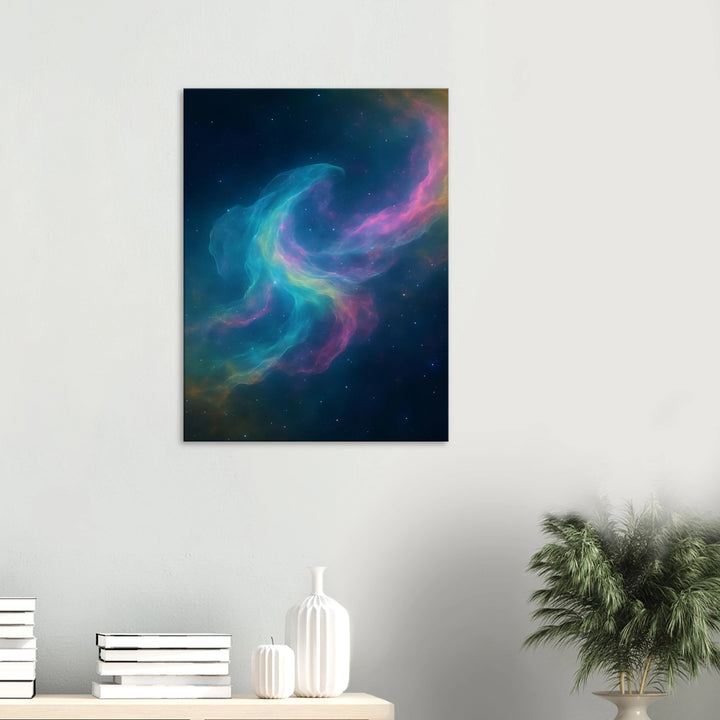 Astral Mirage – Wo Träume durch das Universum tanzen - Simpls space print-Print Material
