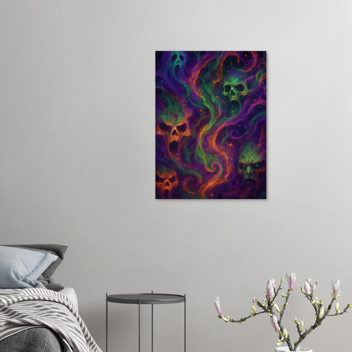 Ghoul Nebula - Halloween - Simpls space print - Print Material