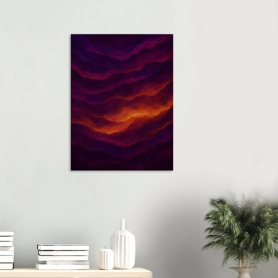 Twilight Layers – Die stille Tiefe zwischen Tag und Nacht - Simpls space print - Print Material
