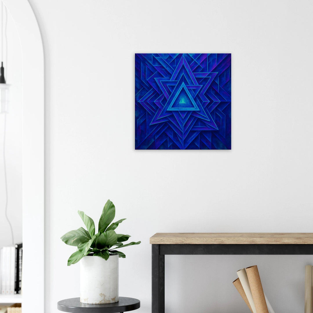 Frosty Gate – Das Tor zur stillen Tiefe - Simpls space print-Print Material