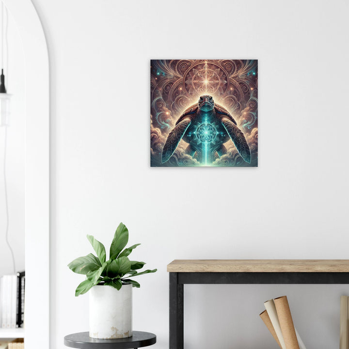 Totem - Schildkröte - Simpls space print - Print Material
