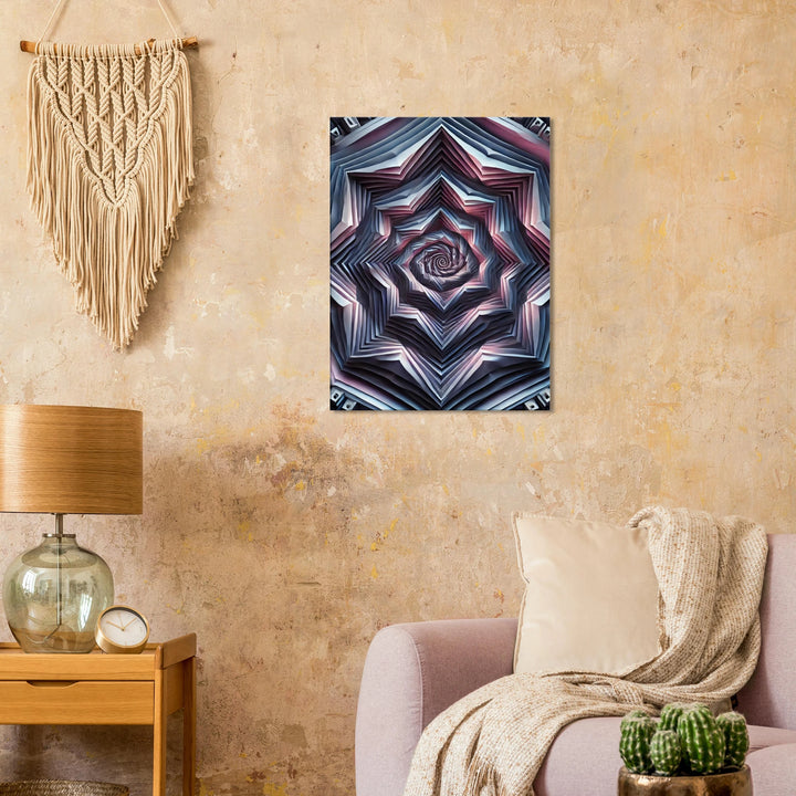 Octagonum - Simpls space print - Print Material