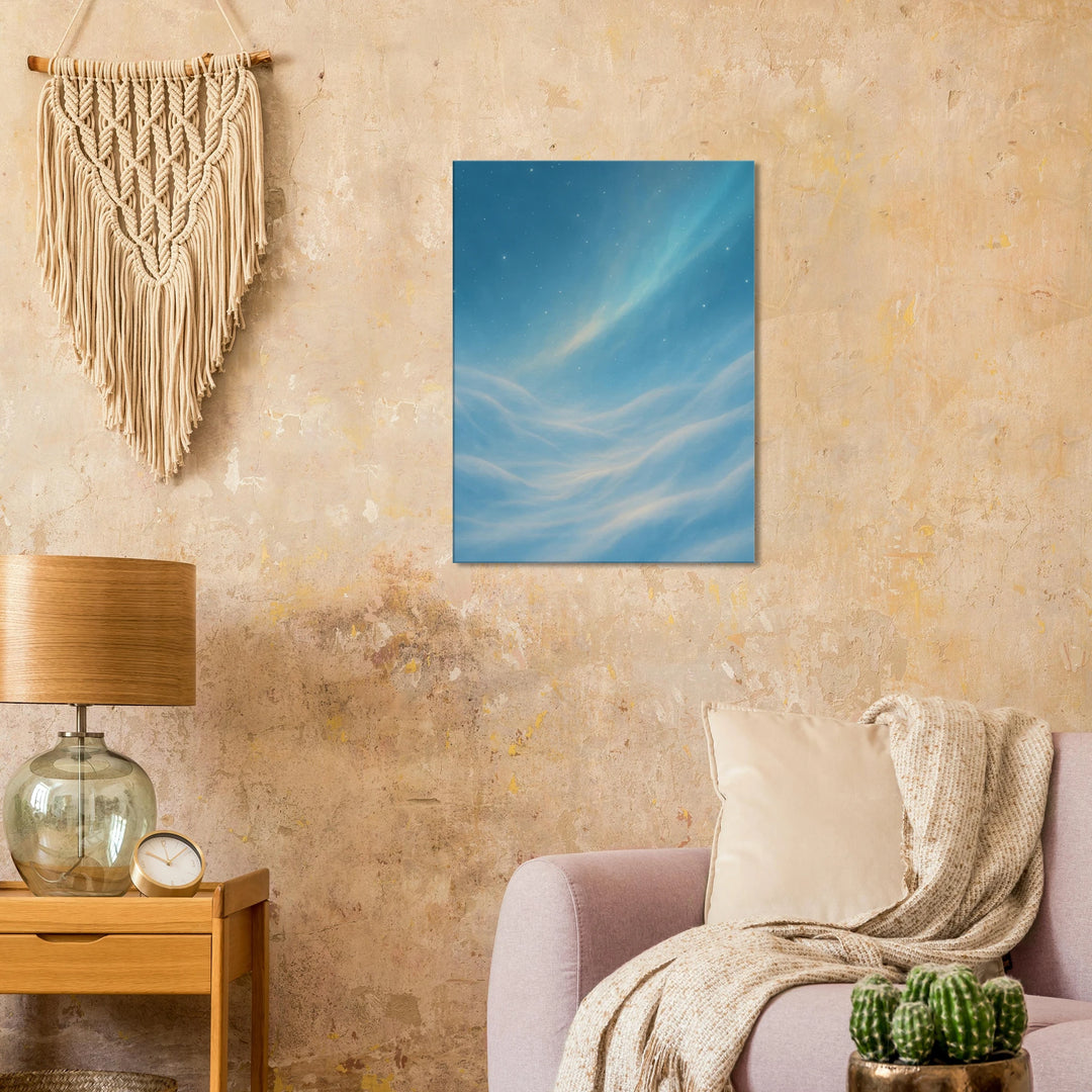 Snowdrift Silence - Simpls space print - Print Material