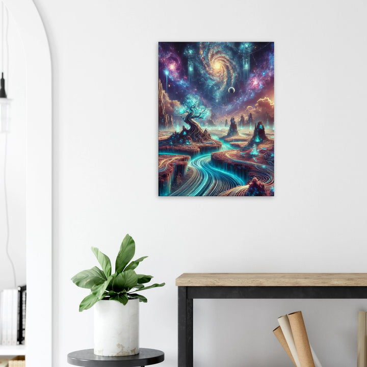 Other World - Simpls space print - Print Material