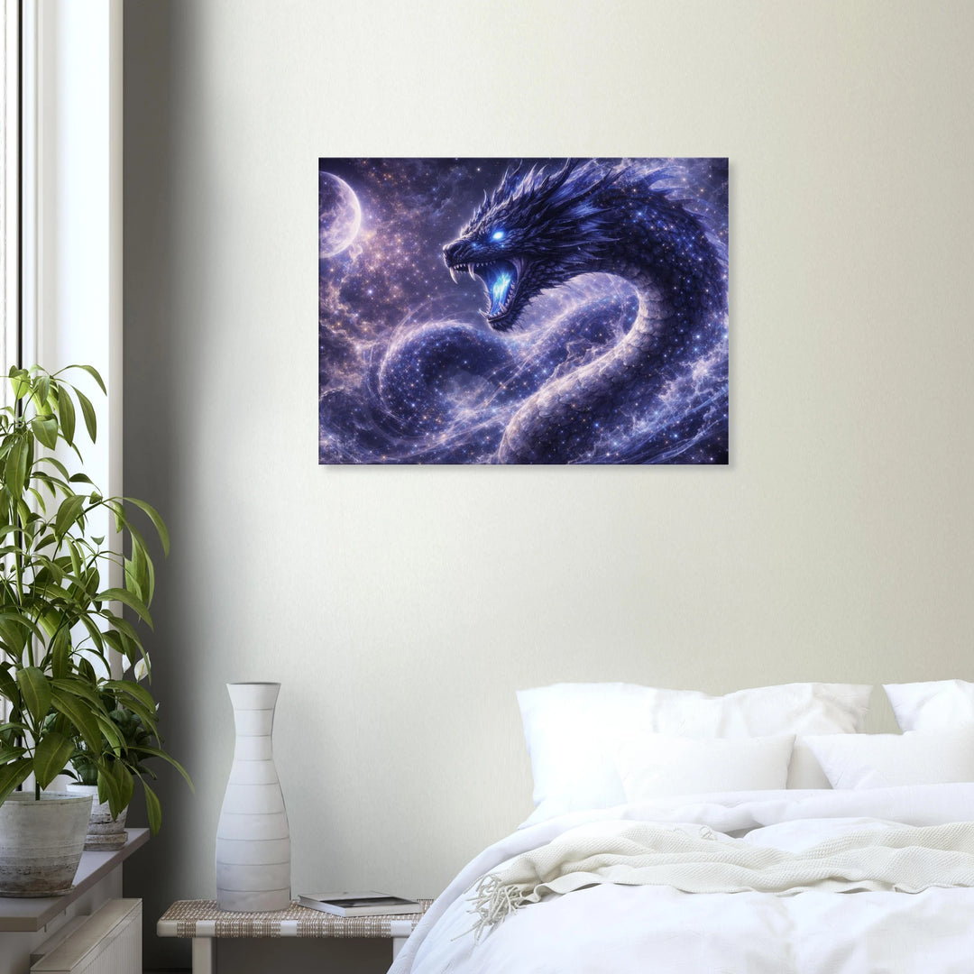 Cosmic Tide Serpent – Der uralte Atem des Universums - Simpls space print - Print Material