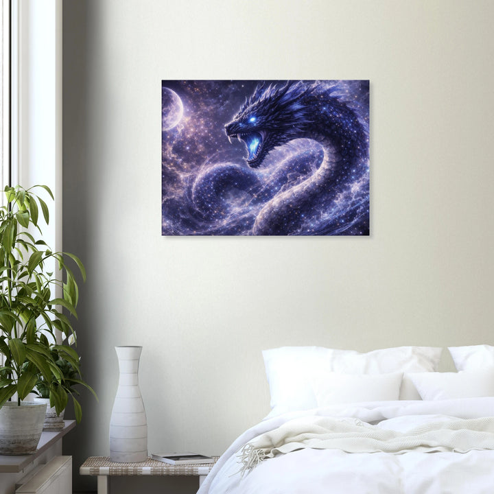 Cosmic Tide Serpent – Der uralte Atem des Universums - Simpls space print - Print Material