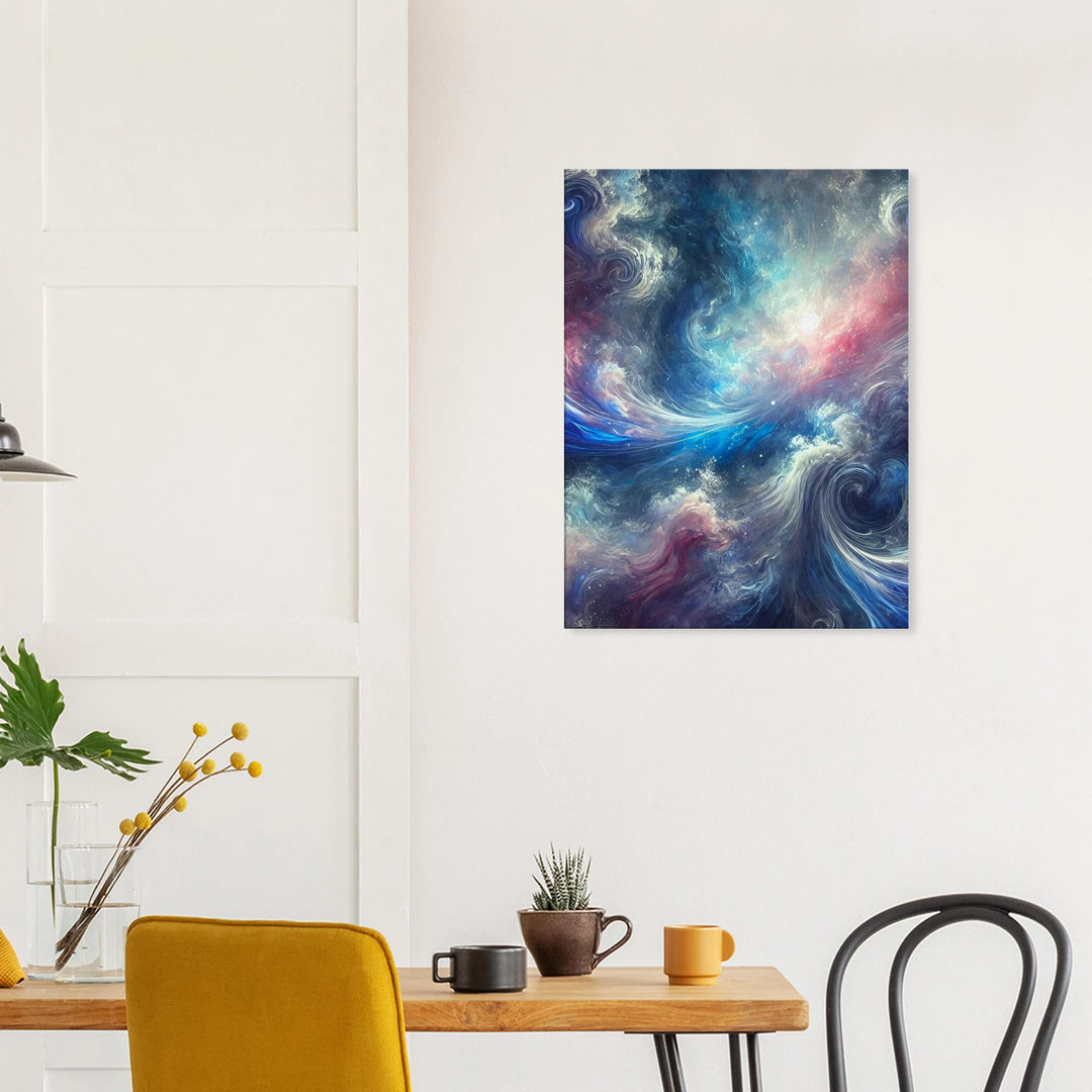 Harmonie – Wenn Licht, Farbe und Gefühl eins werden - Simpls space print-Print Material