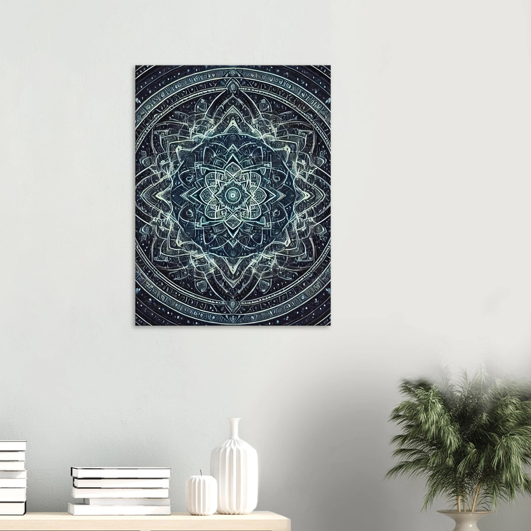 Stellar Core – das heilige Zentrum der Nacht - Simpls space print-Print Material