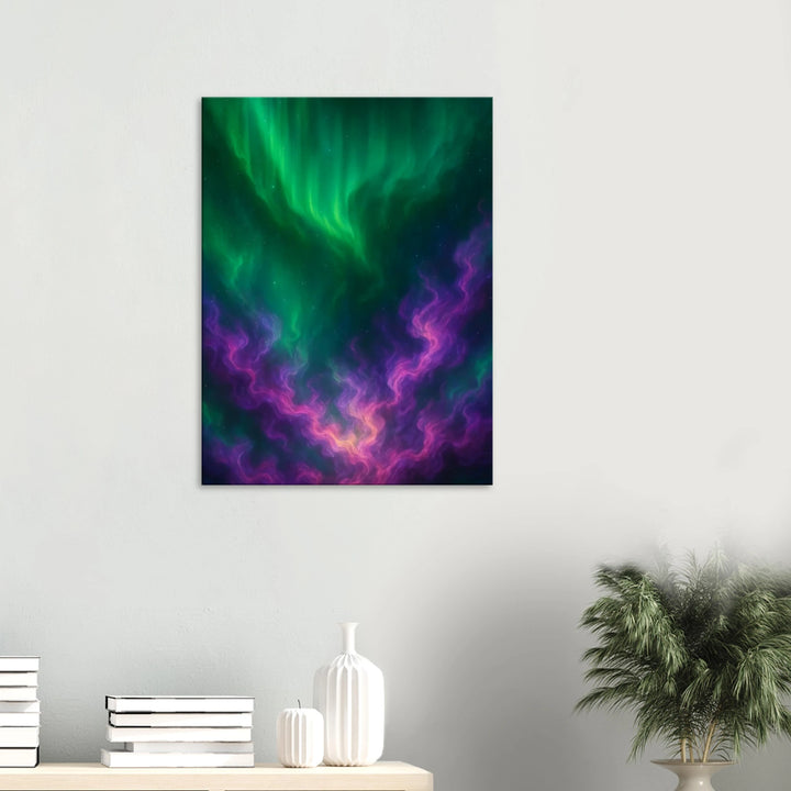 Aurora Awakening – wenn der Himmel zu träumen beginnt - Simpls space print-Print Material