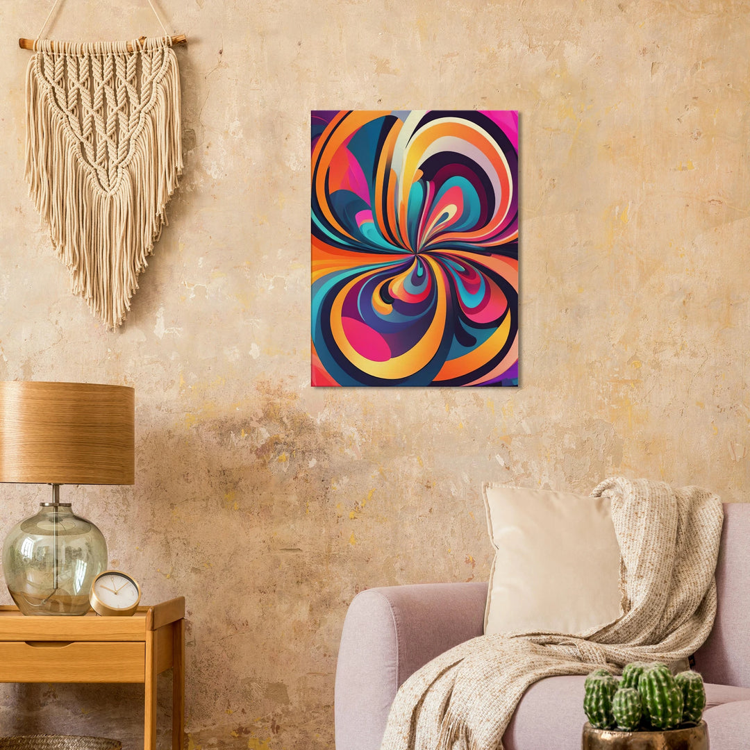 FarbenLauf – Wenn Farben zu tanzen beginnen - Simpls space print-Print Material