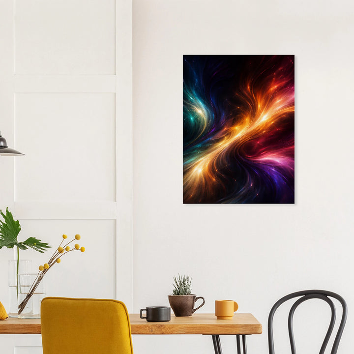 Rasidual Hue – Wo Licht und Tiefe verschmelzen - Simpls space print-Print Material