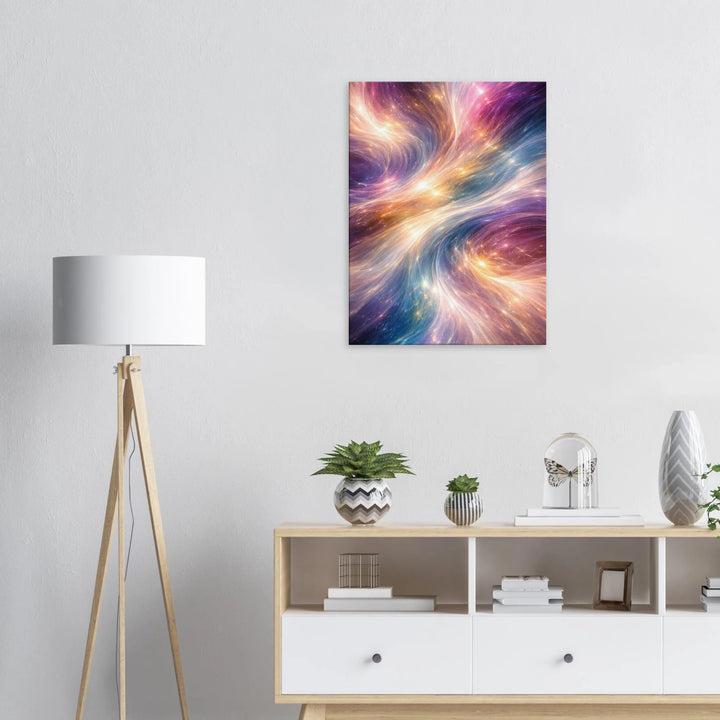 Fusion Mist – Wo Farben flüstern und Gegensätze verschmelzen - Simpls space print-Print Material