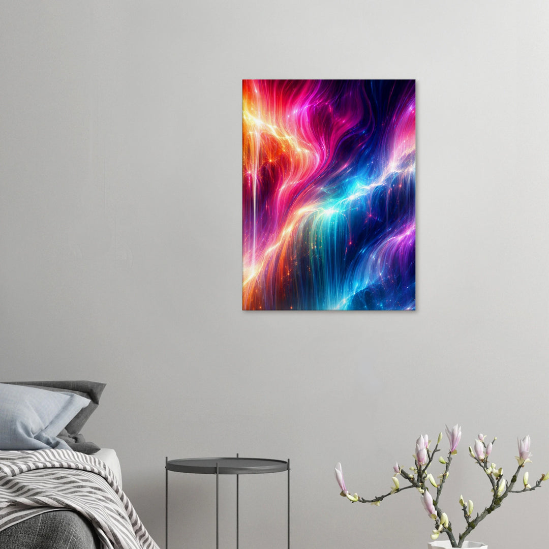 Emotive Overflow – Wenn Gefühle zu Licht werden - Simpls space print-Print Material